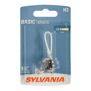 Sylvania H3 Headlight Bulb, Halogen Lamp, Silverstar