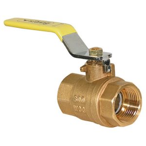 Buyers Product HBV125 Ball Valve, Brass Body 1/4"