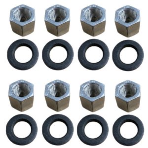 TRP HWC0104 Hex Nut, 3/4-16 GR8 (8 Pack)