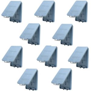 James King 550 Record Box, Thin Document Holder w/Hinge Door (10 Pack)