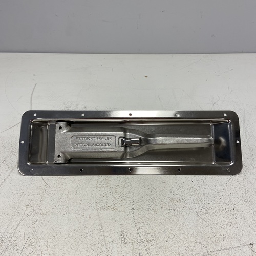 Eberhard 2-5663-SS Pan Handle Cam Door Lock Kit Stainless Steel