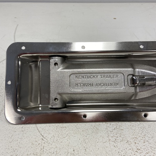 Eberhard 2-5663-SS Pan Handle Cam Door Lock Kit Stainless Steel - Image 2