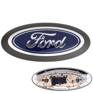 Ford LC3Z-8213-A Grille Emblem, Gray (Genuine)