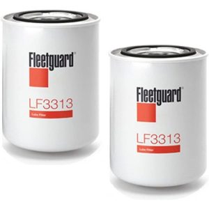Fleetguard LF3313 Oil Filter, Spin-On (2 Pack)