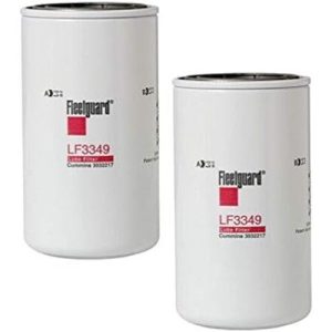 Fleetguard LF3349 Oil Filter, Spin-On (2 Pack)