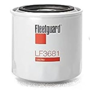 Fleetguard LF3681 Oil Filter, Spin-On