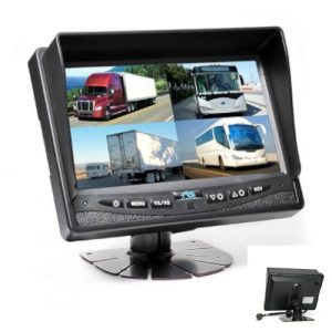 Rear View Backup Monitor, 7" LED Quad View, Color (RVS LYTX-6137Q -NP)