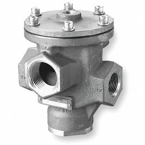 Parker N37431091 Pilor Air Control Valve, Air Return, 1/2 in Outlet/3/8 in Inlet