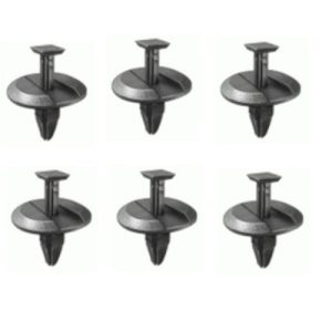 Ford N808847-SSW Retainer, Push Rivet, Trim (6 Pack) (Genuine)
