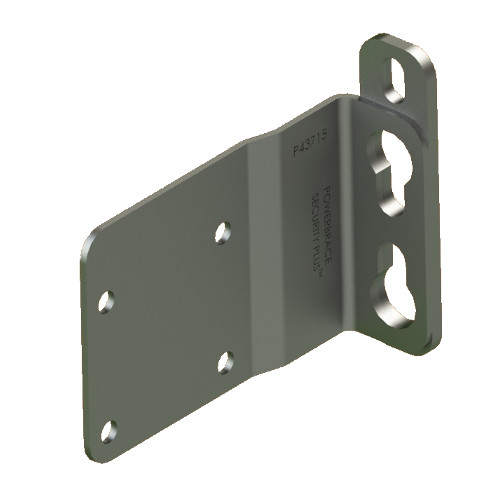 Powerbrace P43715 Theft Deterrent Plate, Roadside LH, 11-38" Centers