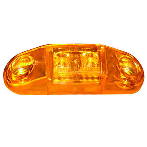 Peterson 168A Clearance Marker Light, 2-Diode, Amber