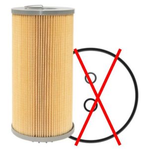 Baldwin PF7890 Fuel Filter Element, Heavy Duty (Missing Seals)