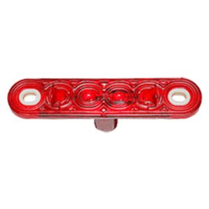 Phillips PHI51-18312 Marker Lamp Red 4" LED 4 Diode, M/C, Low Profile 2 Pin