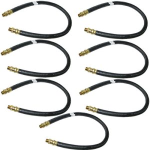 Pro-Par PROBH1238S34 Brake Hose 34" 1/2" Hose, 3/8" Ends, Swivel/Swivel (7 Pack)