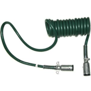 Pro-Par PROEL1548GM Electric ABS Green Coiled, 15'-48", Lead, Zinc Plug