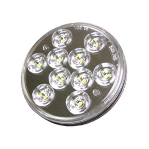 ProPar PROLED44-10C Back Up Lamp, 4" Round, LED, Clear, 10 Diodes Female PL-3