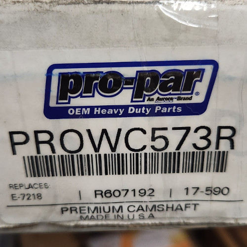 Pro-Par PROWC573R Brake Camshaft (E-7218, R607192, C218R) - Image 2
