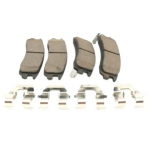 Omnicraft QBR-814 Brake Pad Kit, Rear, Disc (ACT814, 17D698, D698)