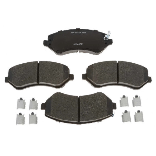 Omnicraft QBR-856-B Brake Pad Kit, Front, Disc (Bendix MKD856, Raybestos MGD856CH)