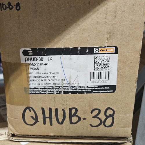 Omnicraft QHUB-38 Hub Assembly (Moog 513206, Timken HA590086) - Image 2