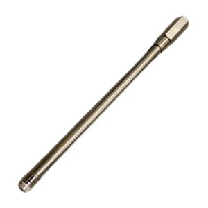 Dill 349 6" Valve Stem Extension, Recappers, Brass Nickel Plated