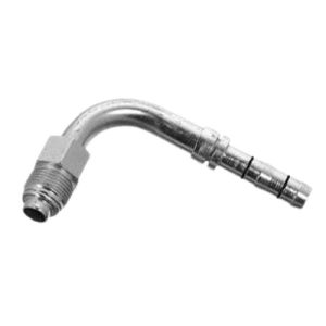 Red Dot RD5105381P AC Hose Fitting EZ Clip # 6 Male 90 to #8 Hose