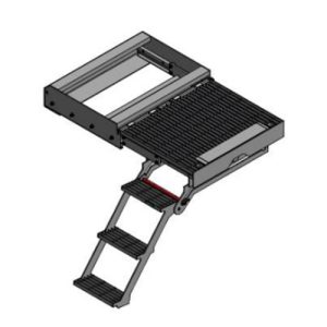 Bustin SG-102 Slide & Go Service Platform w/DB0202 3-Step Slide Away