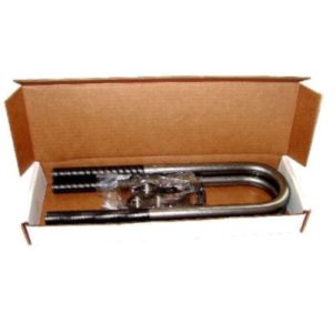 Utility UB34312 U-Bolt Kit, 3/4" DIA 3" RD 12" GR8 w/ Hi-Nuts & Washers