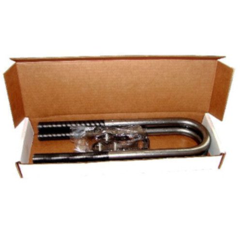 Utility UB34312 U-Bolt Kit, 3/4" DIA 3" RD 12" GR8 w/ Hi-Nuts & Washers