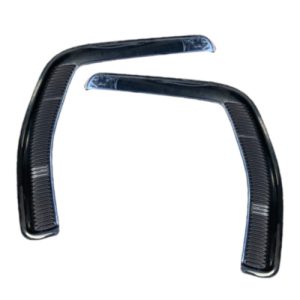 Belmor VL-864 Window Deflector, Ventvisor Side, Smoke for 2013-2017 Peterbilt 567, 579