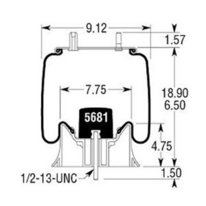 Firestone W01-358-9293 Air Spring