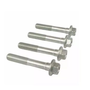 Ford W500124-S437 Bolt Hex Head w/ Flange (4 Pack) (Genuine)