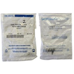Ford W703483-S439 Bolt, Flanged Hex (2 Pack) (Genuine)