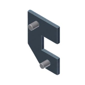 Whiting Door WHI2526 Balancer Bracket Clamp w/Studs