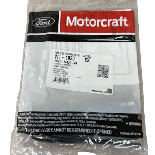 Motorcraft WT-1030 Terminal Connector (4 Pack) (Ford EU2Z14474AB)
