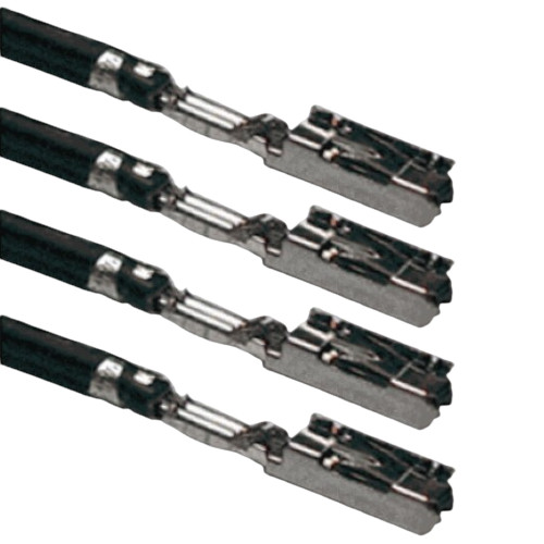 Motorcraft WT-1030 Terminal Connector (4 Pack) (Ford EU2Z14474AB)