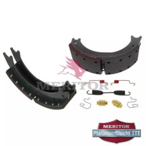Meritor XK2124729ES Brake Shoe Kit, 15" x 4", Front, 21K, Reman