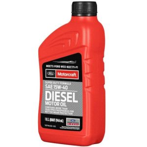Motorcraft 15W-40 Engine Oil-Super Duty Diesel Motor Oil (XO-15W40-QSDF)