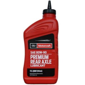 Motorcraft 80W-90 Rear Axle Lubricant, 1 Quart (XY-80W90-QL)