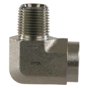ZCS4409-20-20 Hydraulic Fitting, 90° Street Elbow, 1-1/4" NPTF Male x 1-1/4" NPTF Female