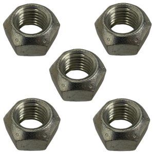 BWP ZE904 Lock Nut, Unfinished Steel .875 (5 Pack)