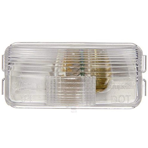 Truck-Lite 15208 License Lamp 15 Series, Clear 1.25" x 2.5" (Genuine)