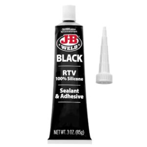 J-B WELD 31919 Black Silicone Sealant & Adhesive, 10.3 Ounce