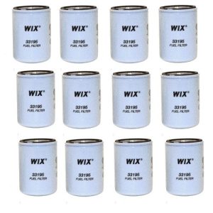 Wix 33195 Fuel Filter, Spin On (12 Pack)