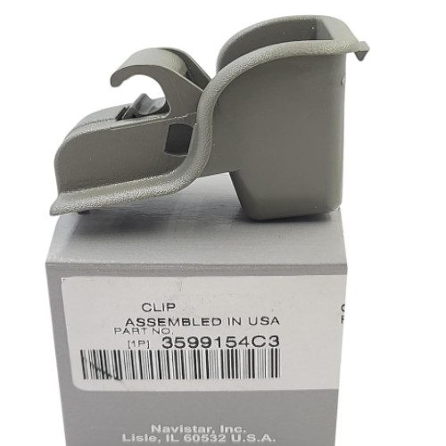 International 3599154C3 Clip, Visor, Left Hand (Genuine)