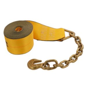 Kinedyne 423040 Winch Strap w/ Anchor Chain, 30 ft. x 4 in., 5400lb (Genuine)