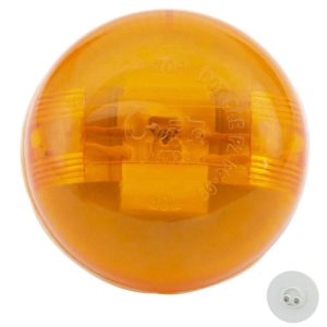 Grote 47233 Clearance Light, 2.5" LED Yellow SuperNova (Genuine)