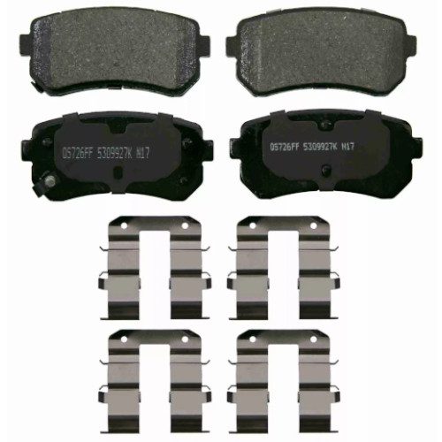 Hyundai 58302C2A10 Brake Pad Kit, Rear Disc (Genuine) OEM
