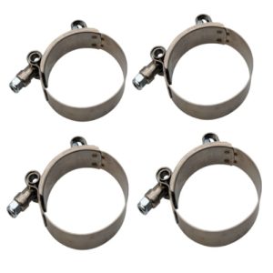 Breeze 594 Clamp, T-Bolt, 5.94" - 6.25" (4 Pack)
