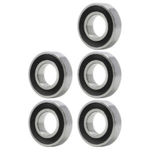 6303-2RS Ball Bearing, Deep Groove, 17x47x14mm (5 Pack)
